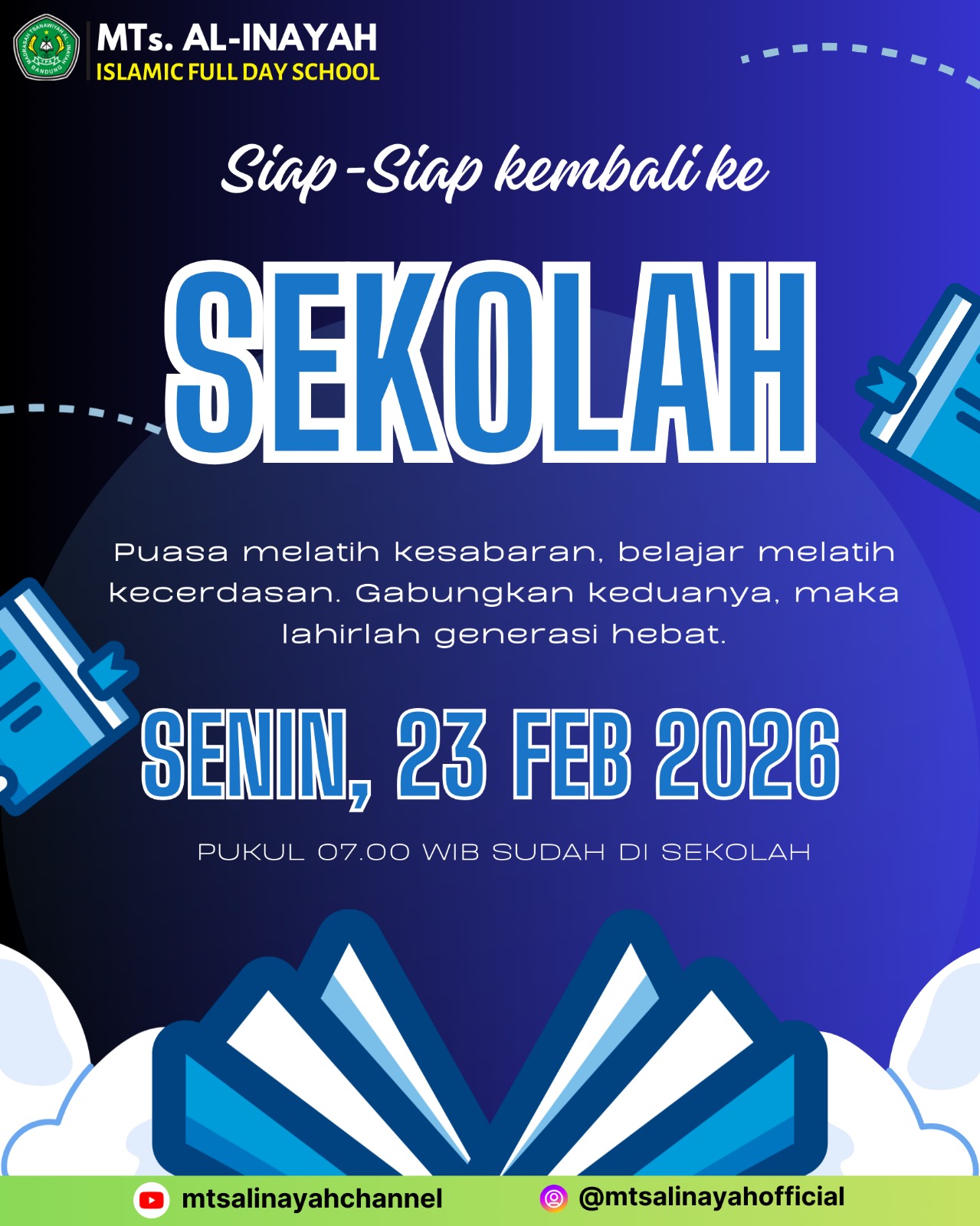 Semangat Ramadhan: Hari Pertama Masuk Sekolah di Tengah Suasana Puasa