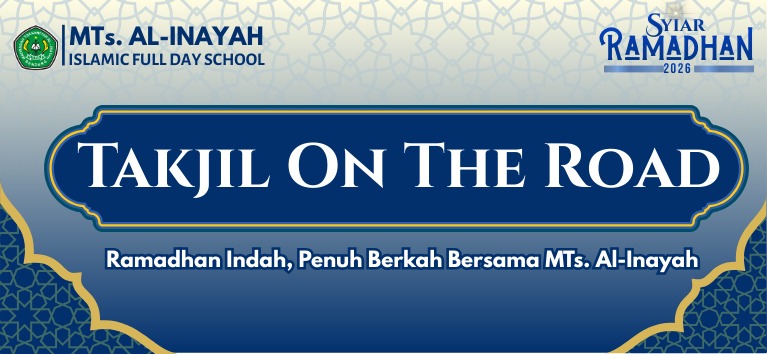 MTs Al Inayah Gelar Takjil On The Road Hari Pertama